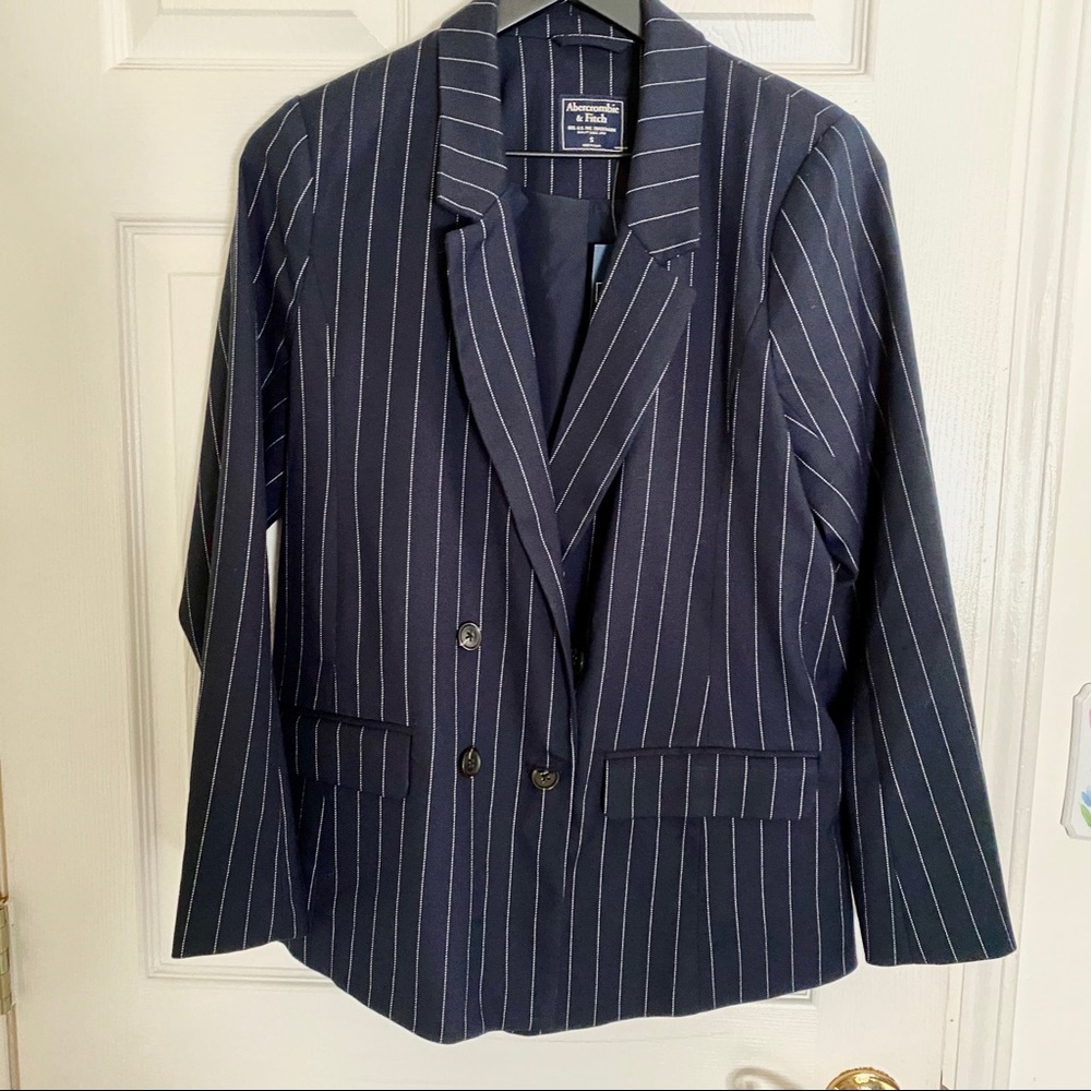 Abercrombie & Fitch Double Breasted Blazer